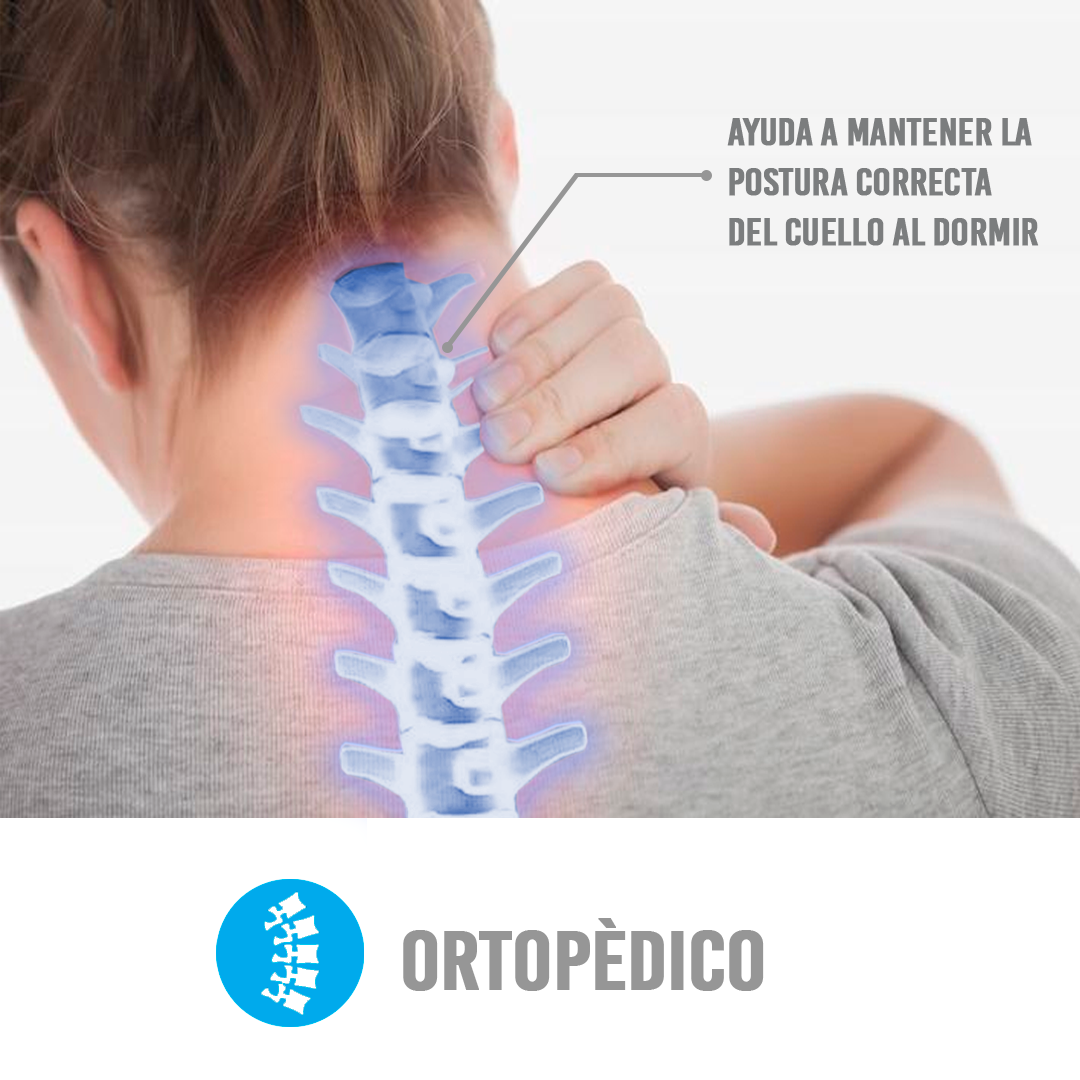 ALMOHADA CERVICAL VISCOELÁSTICA MEMORY FOAM