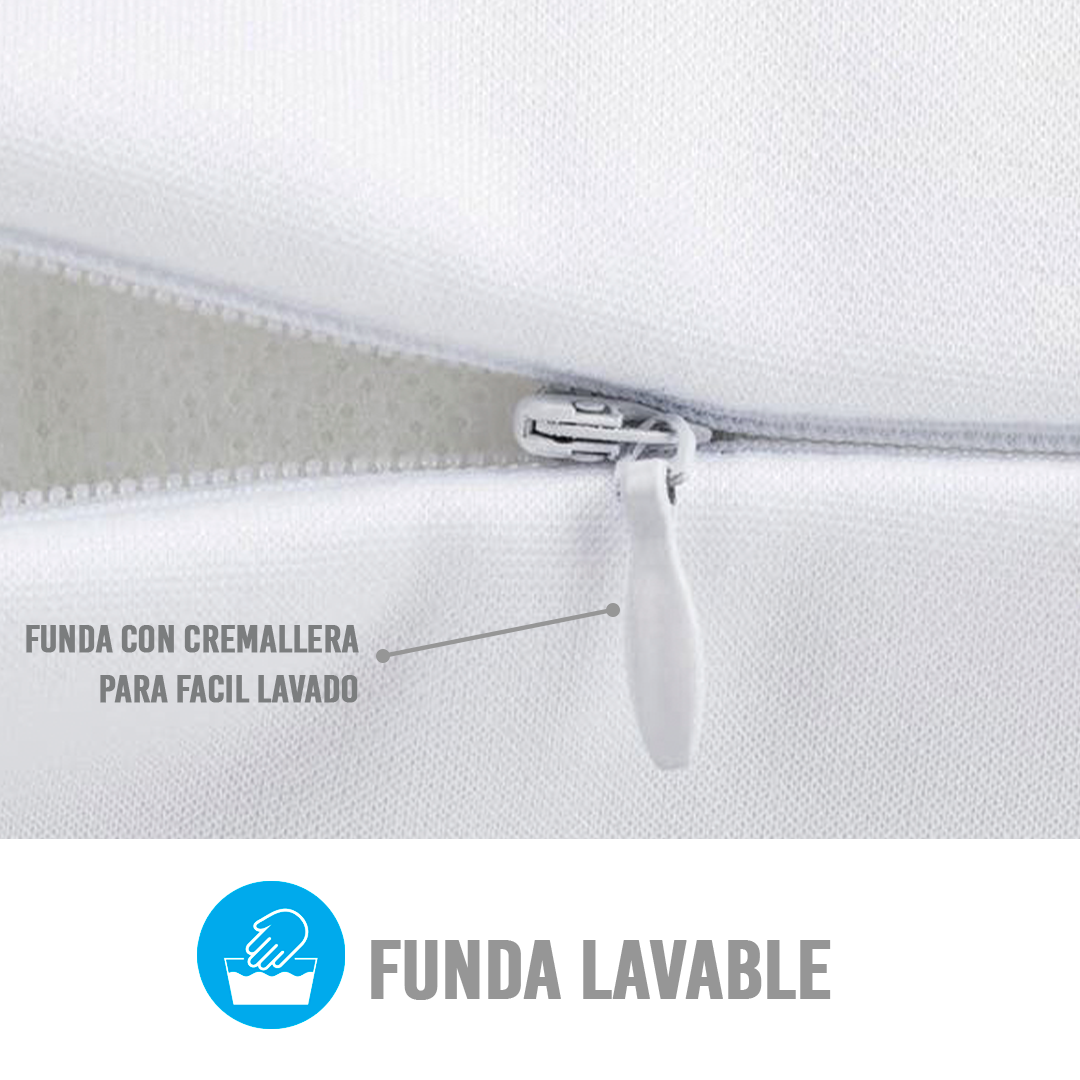 ALMOHADA CERVICAL VISCOELÁSTICA MEMORY FOAM