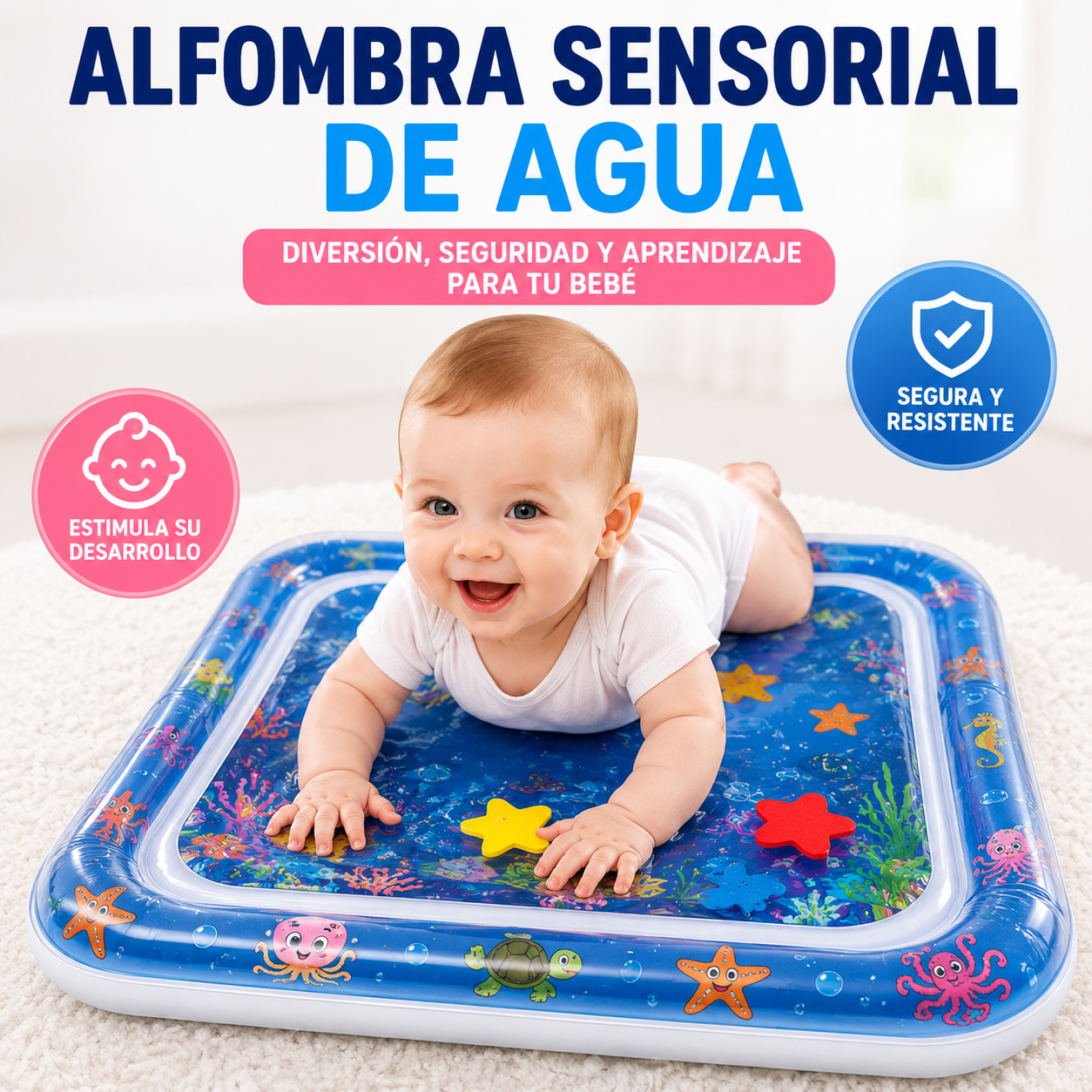 ALFOMBRA SENSORIAL PARA BEBÉS | ESTIMULA SU CRECIMIENTO