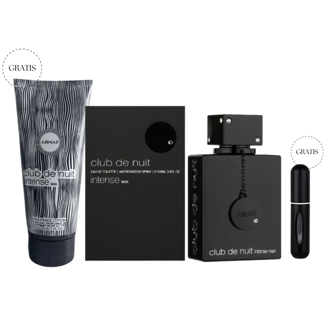 CLUB DE NUIT INTENSE MAN ARMAF 105ml + OBSEQUIOS