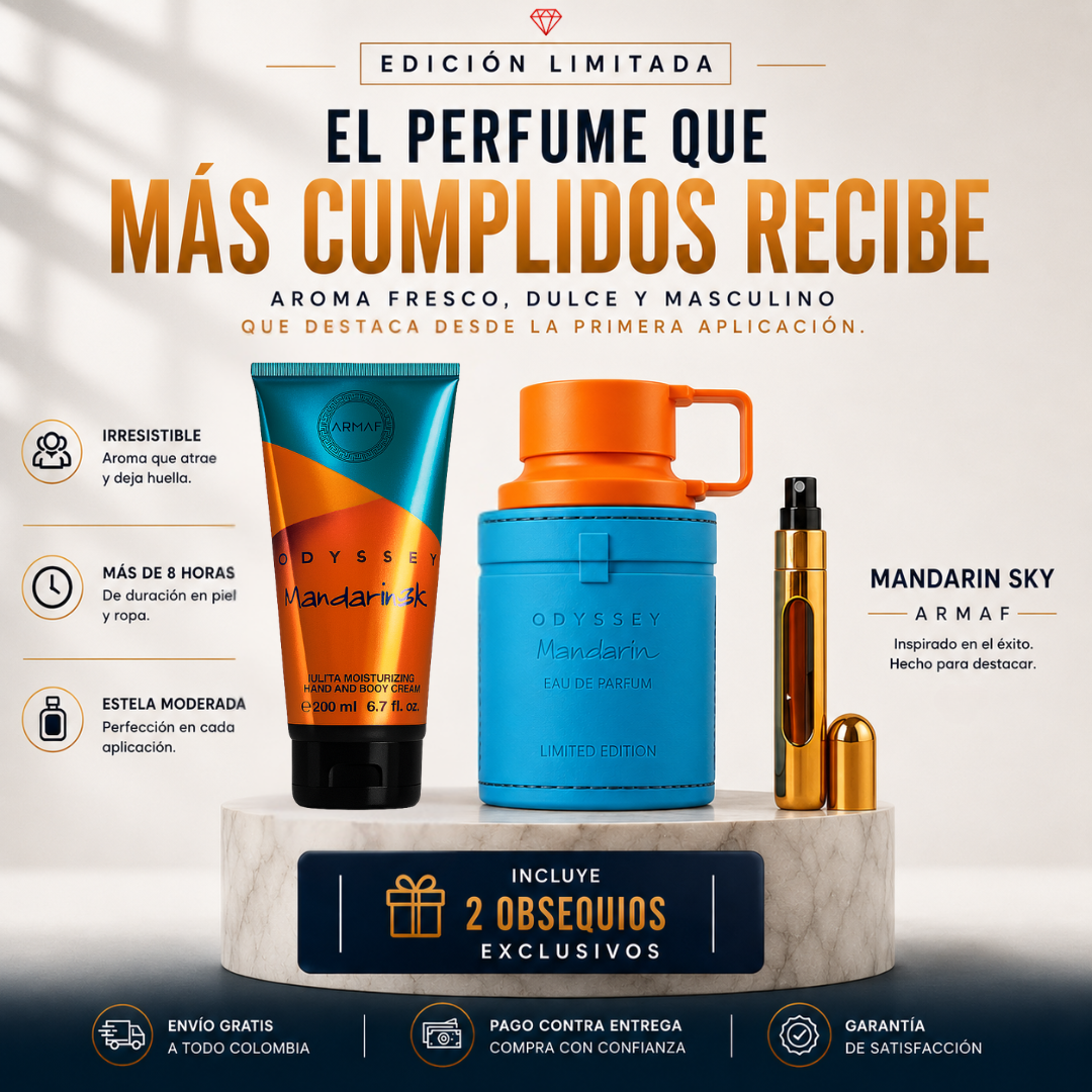ODYSSEY MANDARIN SKY ARMAF 100ml + OBSEQUIOS