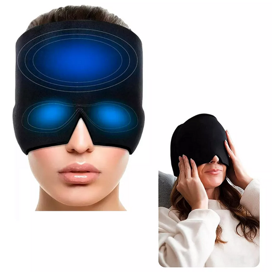 GORRO DE GEL ANTI MIGRAÑA Y ESTRÉS