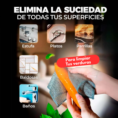 PAÑOS MÁGICOS LIMPIADORES DE COCINA