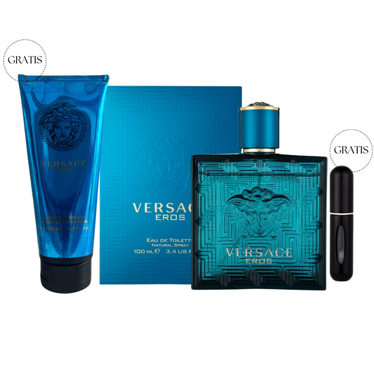 VERSACE EROS 100ml + OBSEQUIOS