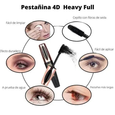 PESTAÑINA HEAVY FULL 4D ORIGINAL IMPORTADA Diamond Shop